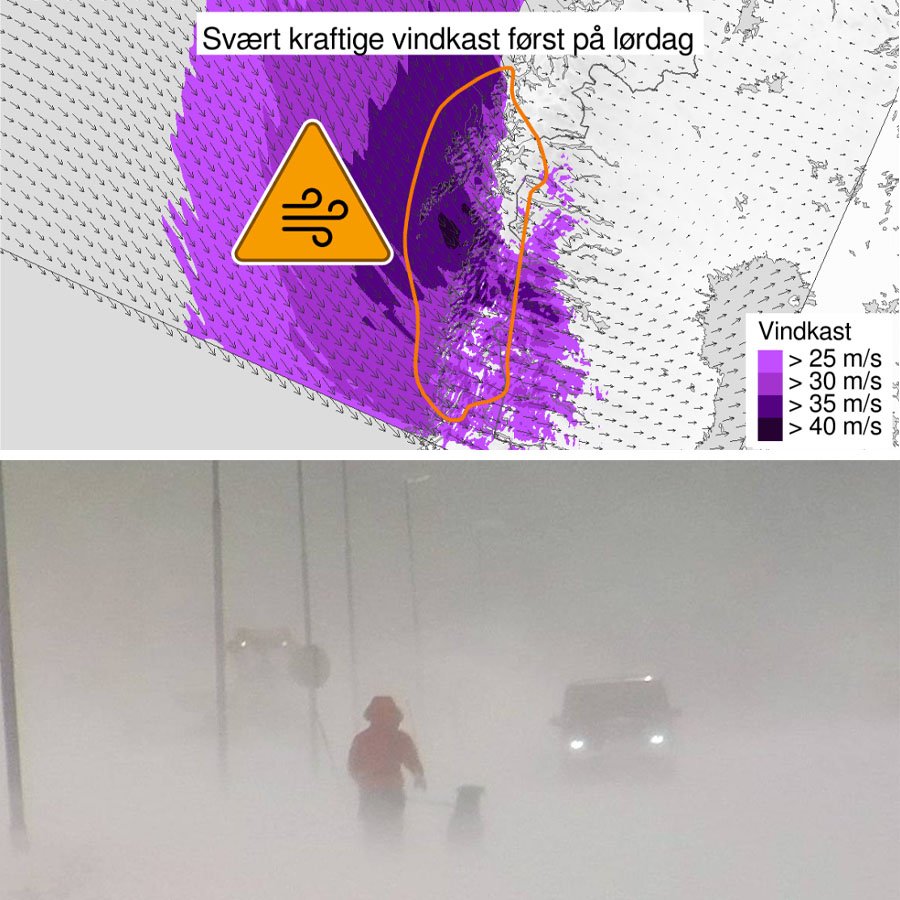 Kraftig uvær herjer Nord-Norge: Fortsatt utfordringer for trafikanter og innbyggere