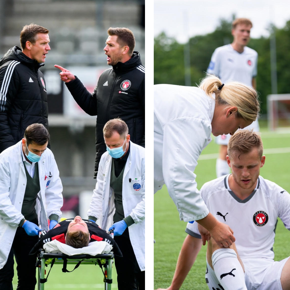 Kontrovers rundt Brynhildsens Skadebehandling: Glimt-Lege Slår Tilbake Mot Midtjylland-Kritikk