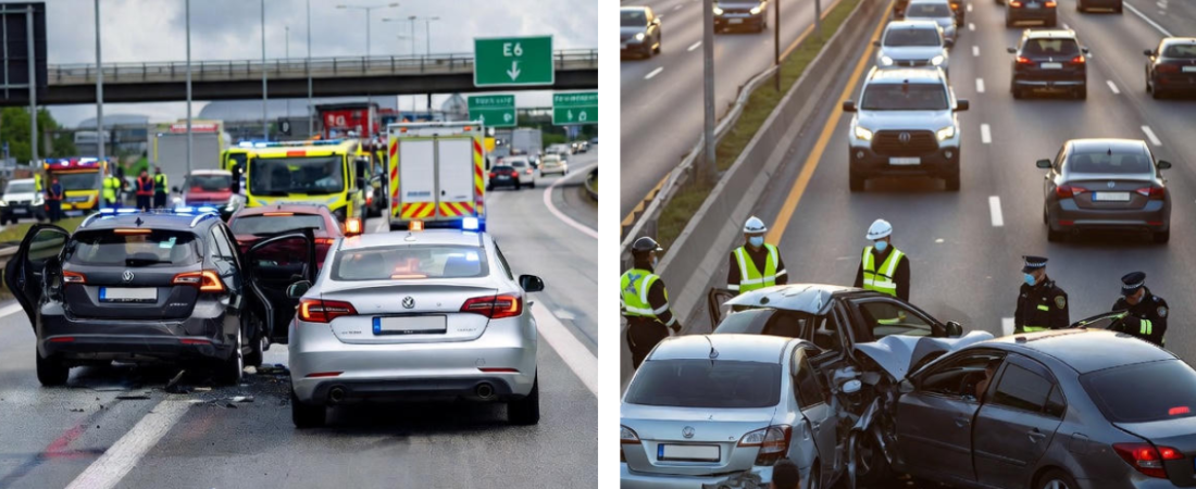 Kaos på E6 i Oslo: Ulykke ved Helsfyr Skaper Massive Trafikkproblemer