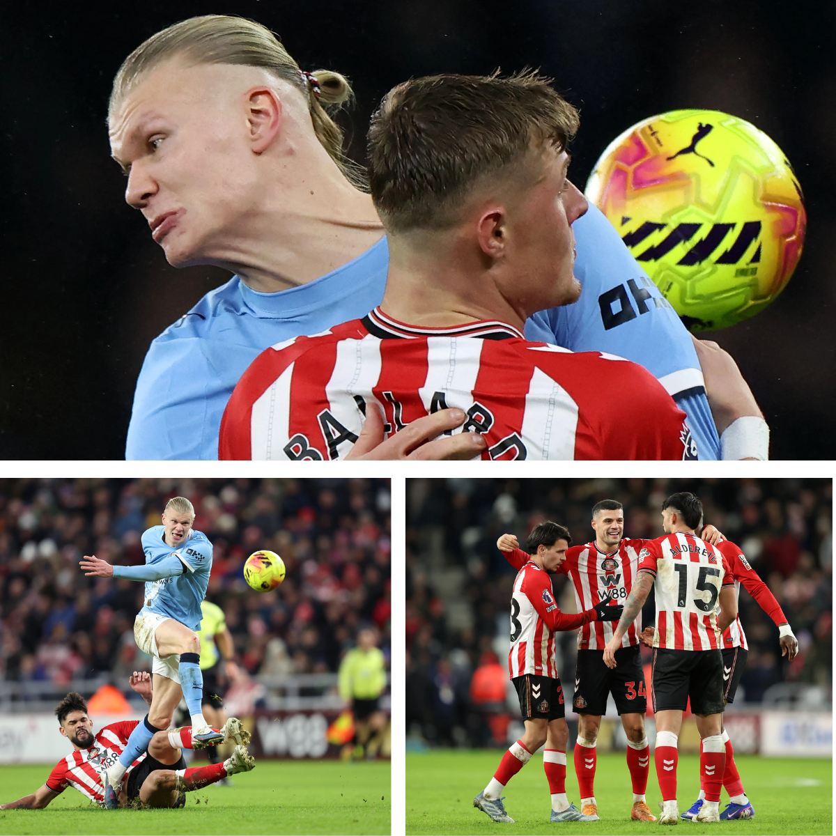 Sunderland vs Manchester City: Haaland sjokkerer og går glipp av en supermulighet – Sunderland-heltene gir Arsenal en stor gave på 4 poeng