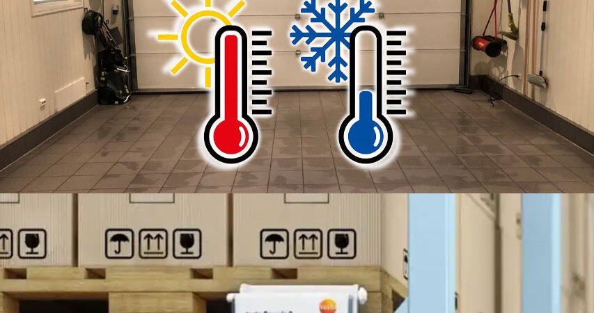 Isolering av garasjeport – wow, så mye varme du faktisk mister!